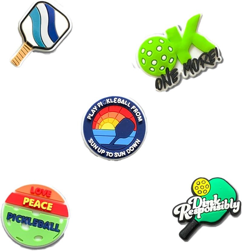 BULKITEM 25PCS Sports Shoe Decoration Charms,Basketball Soccer Baseball Golf Football Shoe Decoration Charms - Image 4